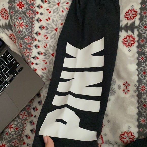 Pink leggings (gray color) - Picture 2 of 2